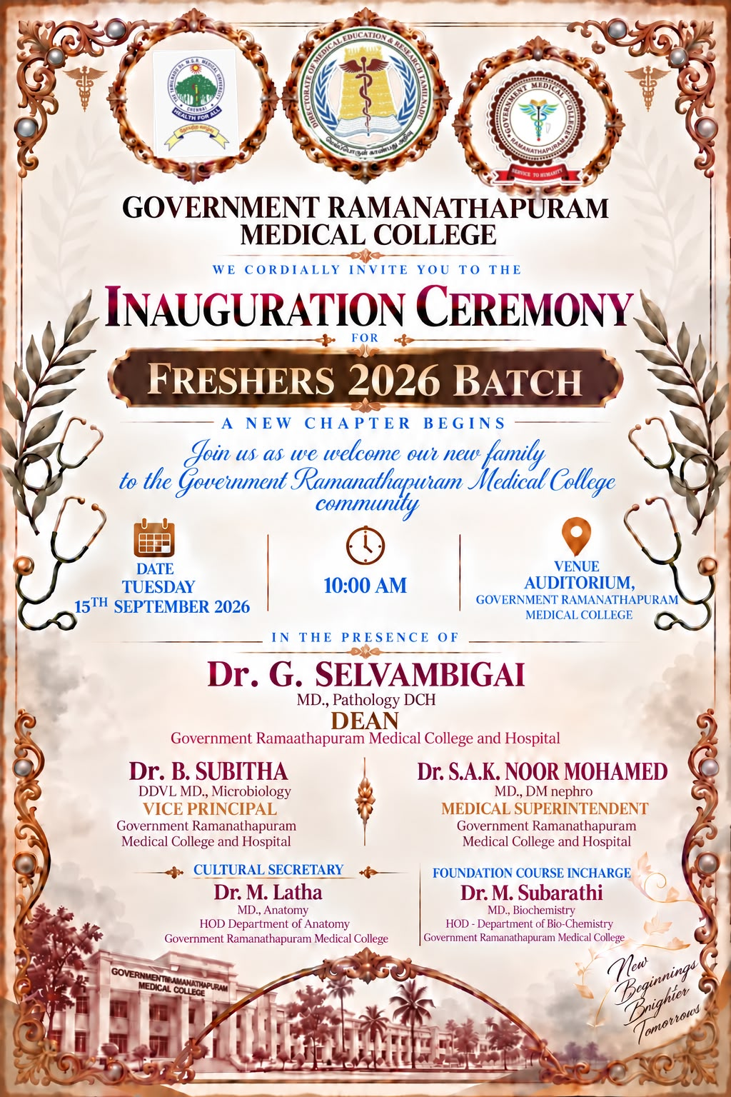 INAUGURATION CEREMONY